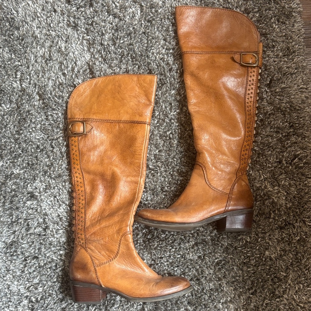 Vince Camuto Brown Over the Knee Boots